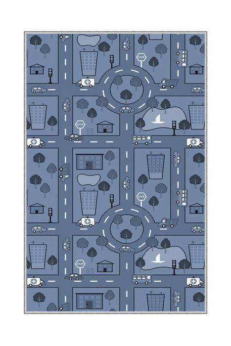 Conceptum Alfombra para Pasillo HMNT459 Multicolor 80x200 cm